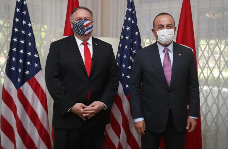 مدیترانه شرقی، محور رایزنی چاووش‌اوغلو و پامپئو در جمهوری دومینیکن