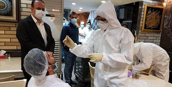 اجرای طرح محله محور کرونا در بازار تجریش