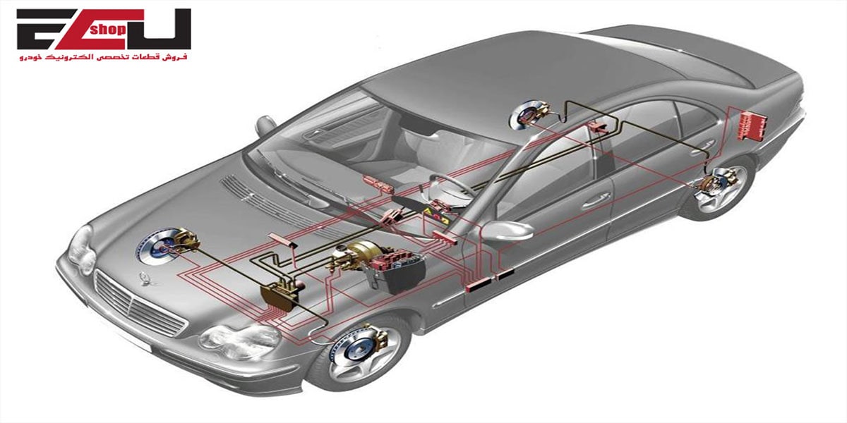 محل قرار گیری ترمز ای بی اس