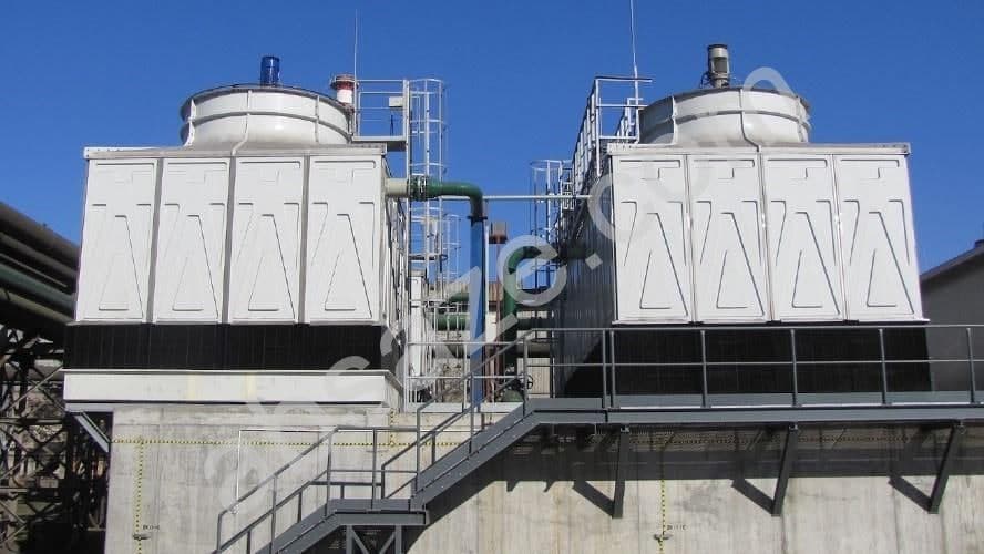 وظیفه برج خنک کننده در چیلر