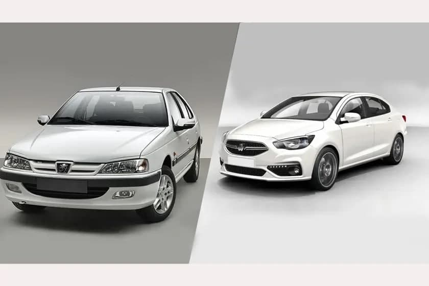 مقایسه پژو پارس با شاهین از نظر ظاهری