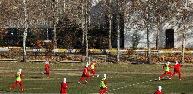 تیم ملی فوتبال دختران نوجوان در شیراز اردو زد