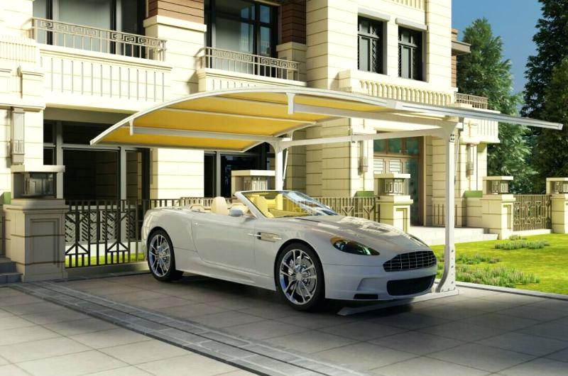 Is it the responsibility of the owner or the tenant to install the shop canopy?