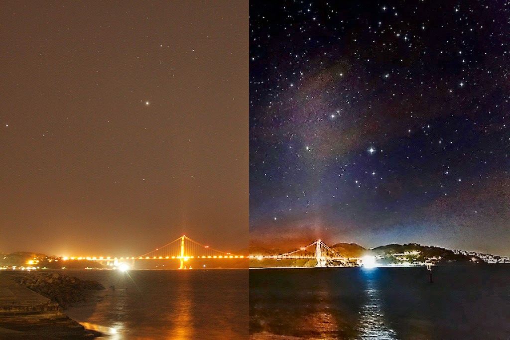 What is light pollution?