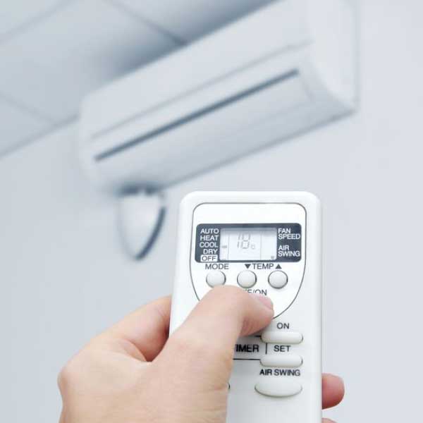 Adjusting the general air conditioner for winter