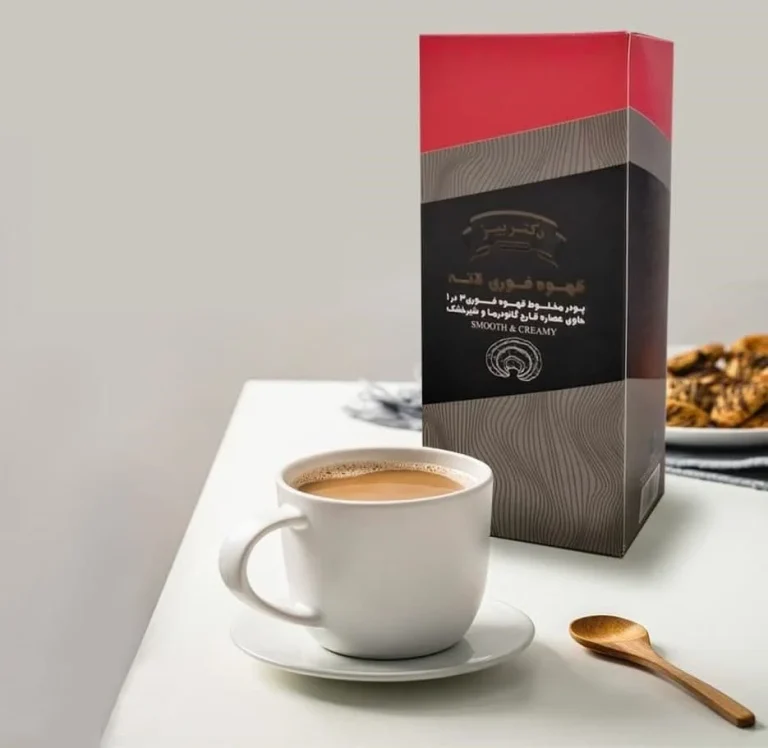 قهوه لاته گانودرما دکتر بیز