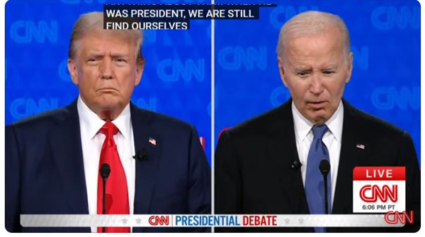 در نخستین مناظره ترامپ و بایدن چه گذشت؟