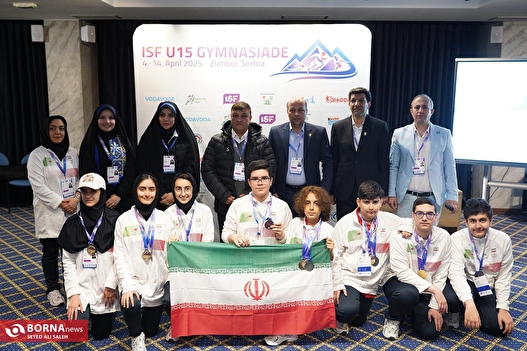 اهدای مدال مسابقات شطرنج المپیک دانش‌آموزی _ صربستان ۲۰۲۵