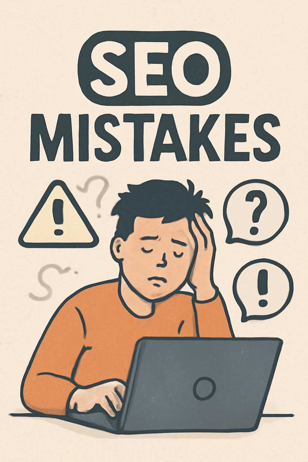 ۸ اشتباه وحشتناک سئو که باید در سال ۲۰۲۵ از آن ها پرهیز کنید!