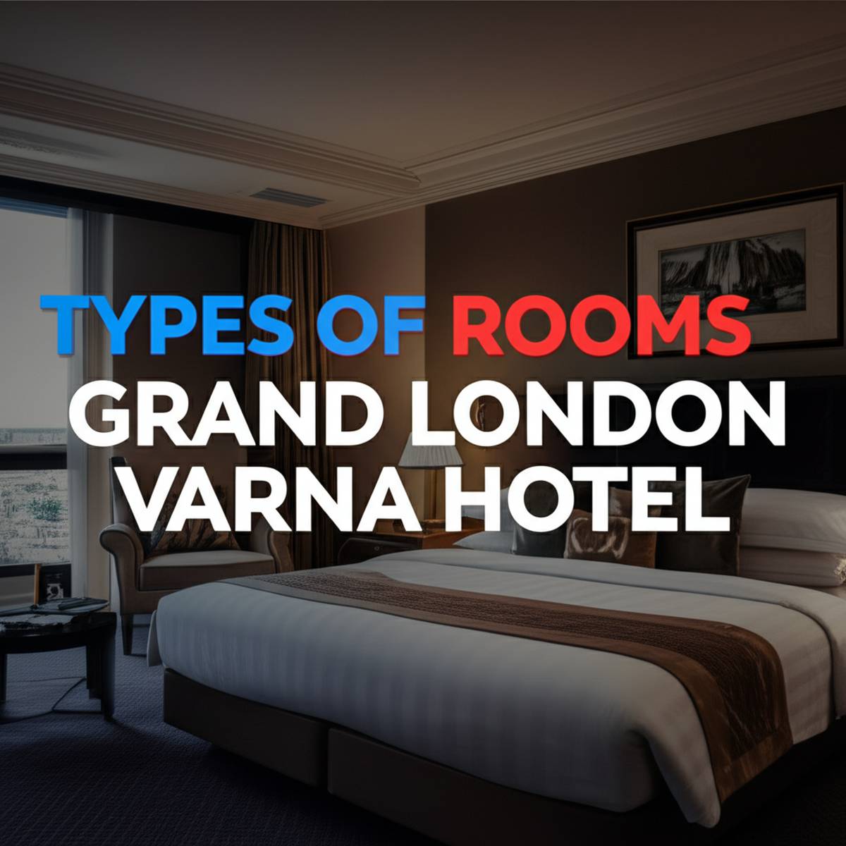 انواع اتاق های هتل گرند لندن وارنا