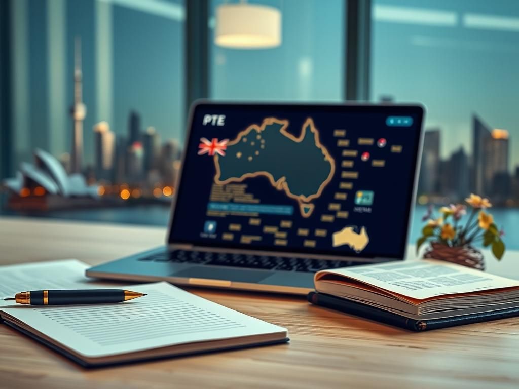 آزمون pte برای استرالیا