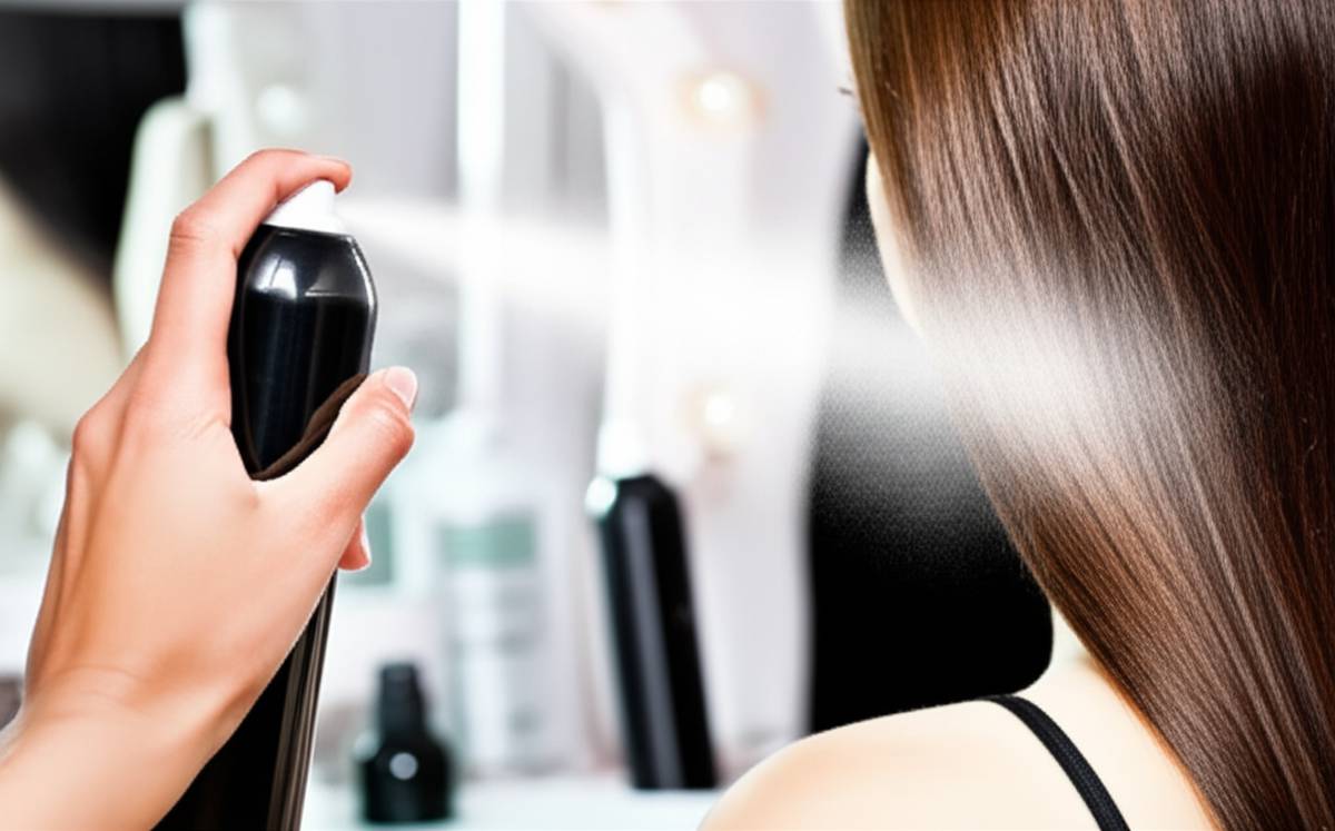 چگونه اسپری مو را به درستی استفاده کنیم؟