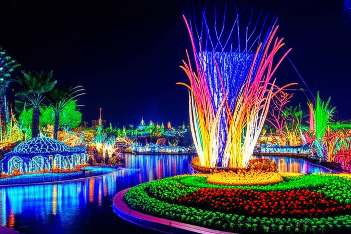 امکانات پارک گاردن گلو دبی (راهنمای جامع بازدید)