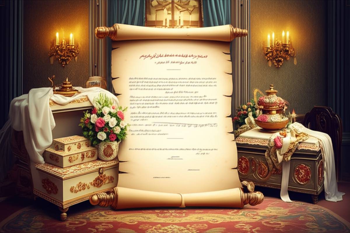 نمونه صورتجلسه تحویل جهیزیه به زوجه | راهنمای کامل و دانلود