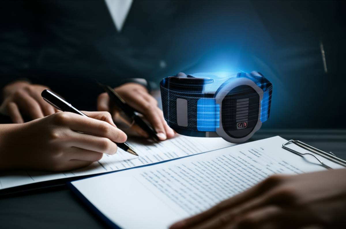 فرم درخواست پابند الکترونیکی | دانلود رایگان و راهنمای تکمیل