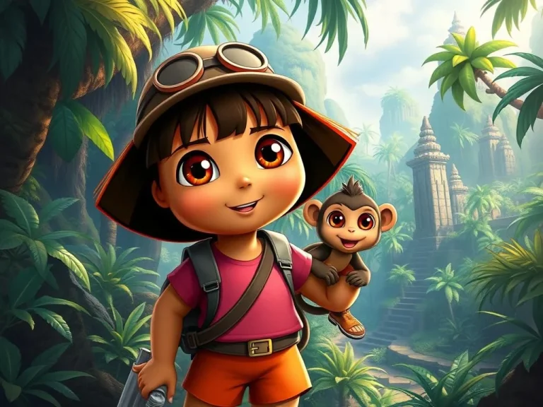 معرفی کامل انیمیشن دورا جستجوگر (Dora the Explorer)؛ راهنمای جامع آموزشی و سرگرمی برای کودکان