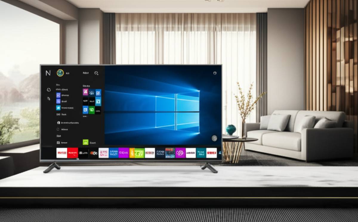 تلویزیون نکسار NTV-H43E614N هوشمند | بررسی مدل 43 اینچ