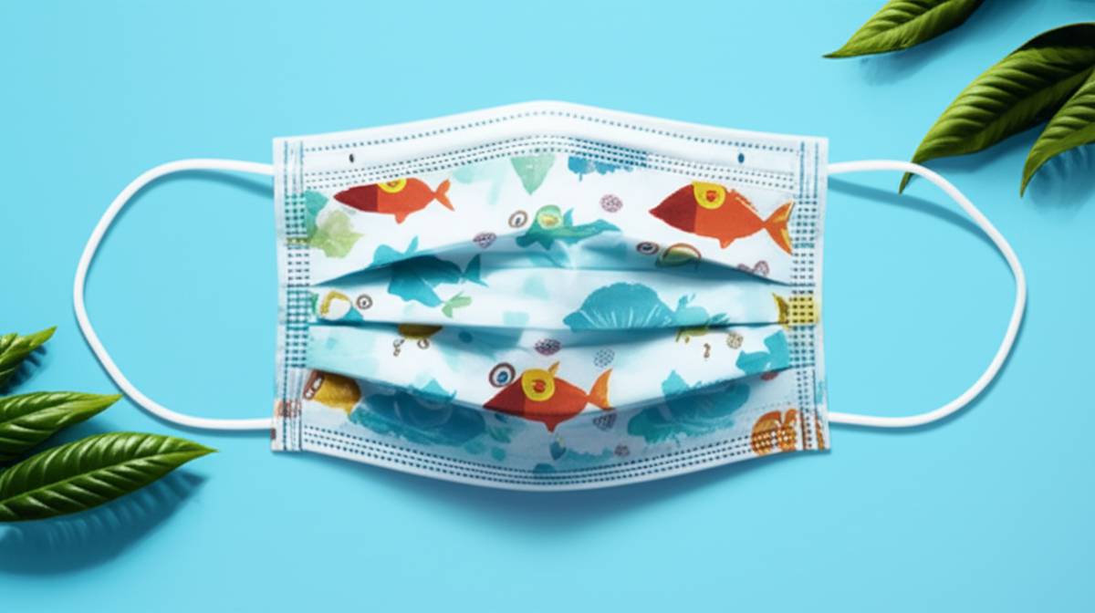 نقد و بررسی ماسک طرح دار کودک سه لایه بارمان تجارت ایلیا